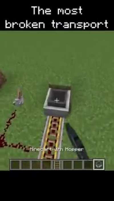 The most broken way to travel