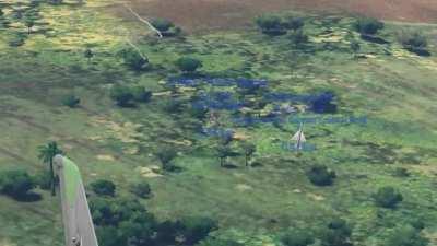 Su-25K BODY SLAMS a MiG-21