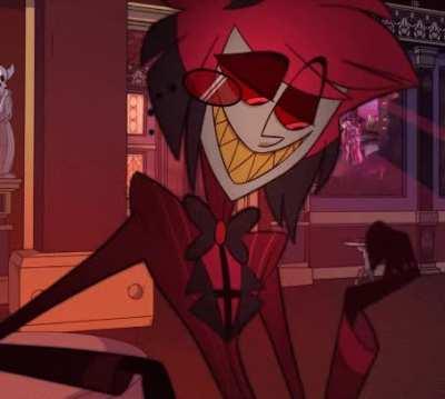 Alastor Has A Smile So Bright It Has It's Own Goddamn Glow