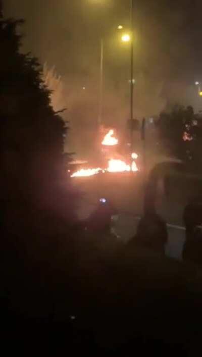 Friendly fire at the Whiteabbey riot