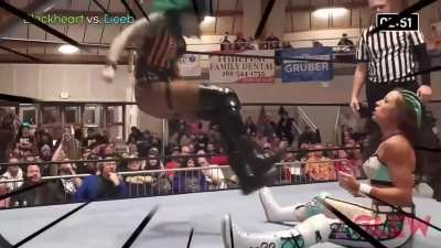 Shotzi Blackheart welcomes Serena Deeb to the ballpit (2 angles)