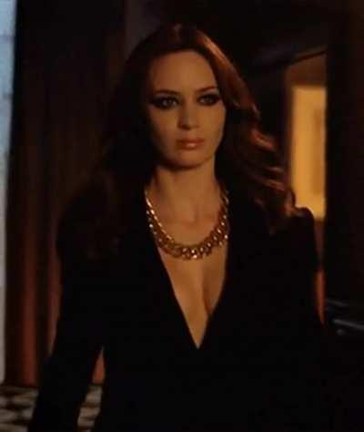 Jennifer Lawrence, Redhead with jiggly cleavage