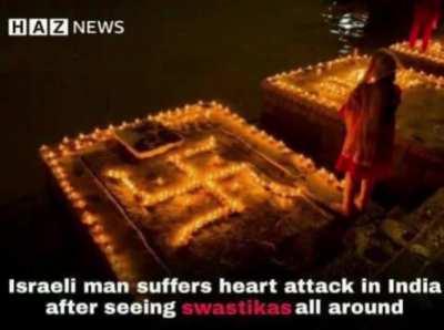 People need to understand the difference between swastika and Hakenkreuz (hooked cross)