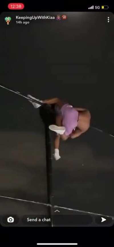 Don’t think this is poly but fuck me that’s a strange place to pipe a chick🤣🤣🤣🤣