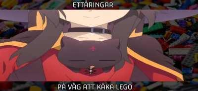 Dansk produkt går ju inte att äta Dumma bebis 😠