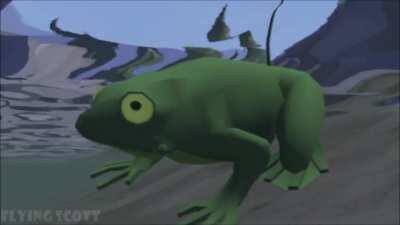 I Animated The Middle-English Wikipedia Article For Frogs with Demoman