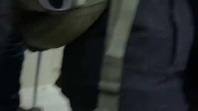 Capitol Police tear-gassed rioters. Rioters started chanting, “I can’t breathe.”