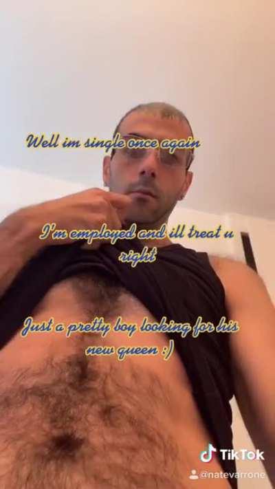 “I’m employed and I’ll treat you right”