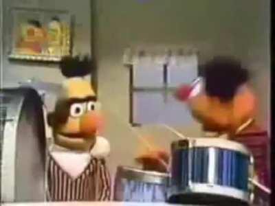 Bert and Ernie join a harsh noise group