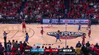 [Highlight] Pelicans make the decision to attack Dort and Ingram can't get the big shot to go