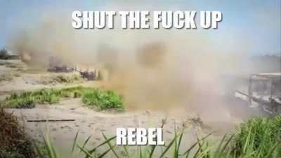 If there is no accusation of human rights violation, that means the military operation isn't effective