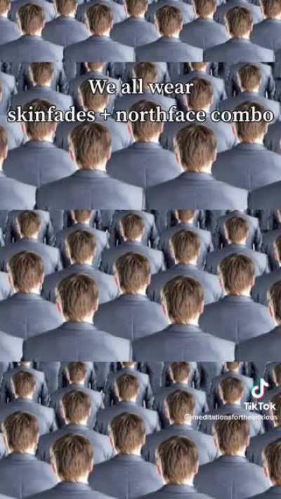 Cultura Observations: The Skin fade and northface combo