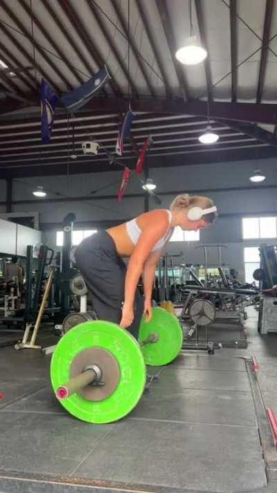 Deleted Gym TikTok I think. why post them then delete?