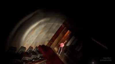 Haunted flamingo loop