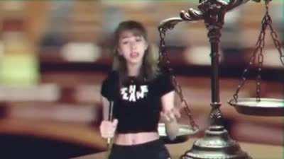 She's the law, bitch!