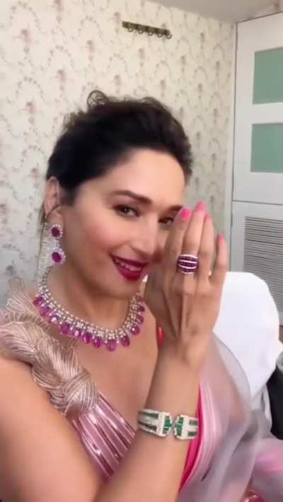 Madhuri looks amazing even now. Can't stop looking at her