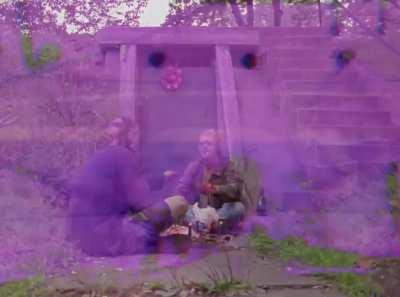 swinging in his cell.