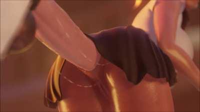 Office Mercy x Horse (Overwatch) [TheBartender]