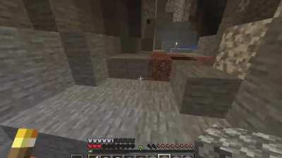 Swooped in from above