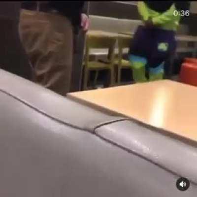 Dude Knocks Out Another Guy For Looking At His Wife