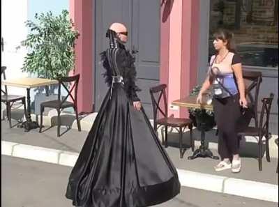 Xae12 (whatever the name is) showing mommy grimes his prom outfit (colorised 2038)