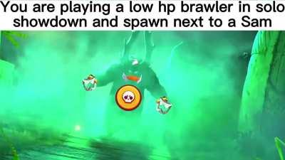 And what happens next depends on the low hp brawler you are using