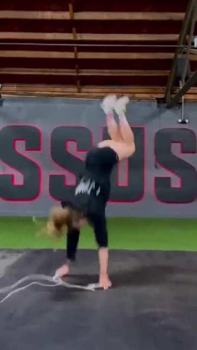 The best skipping skills you'll see today