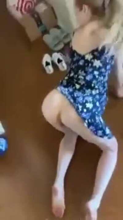 Small White Babe Takes BBC