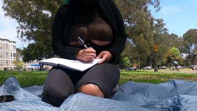 Yes, it is a bit nipply out. I mean 'nippy out.' [f] (OC)