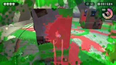 So I kinda glitched the octo shower...?