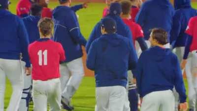 [Highlight] [Highlight] Alex Crosby walks off Spain in the 10th and sends Great Britain to the World Baseball Classic !