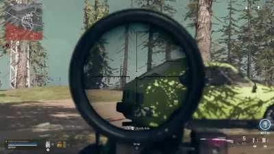 Tried to snipe a guy, accidentally killed someone 1,140m behind him. Wtf