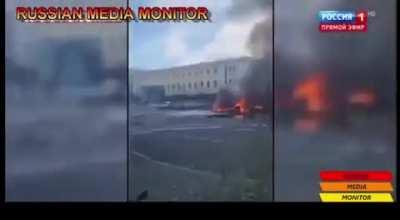 russian propagandists are buoyant with pride in the terror of the local population. Federal channels showed the demilitarization of the bike lane and playground.