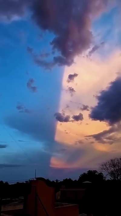 Extraño fenómeno registrado en el cielo entrerriano