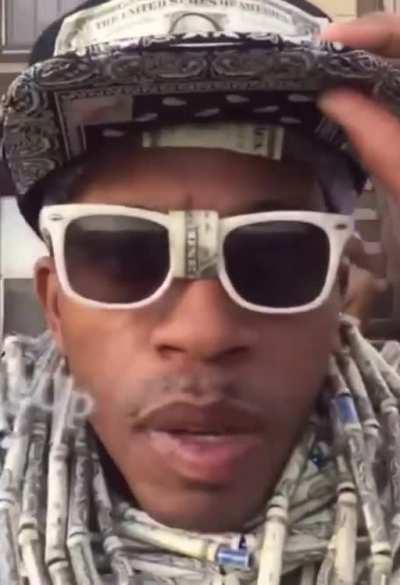 Money was on his mind twice in Atlanta [2018]