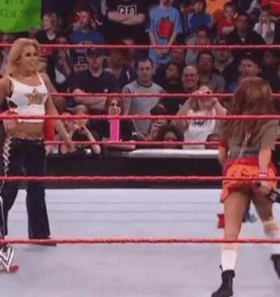Trish and Mickie Was Something Else👀