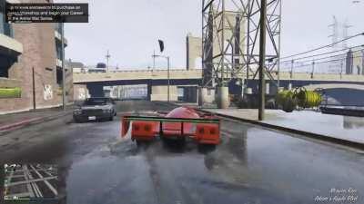 That’s one way of running a red light...