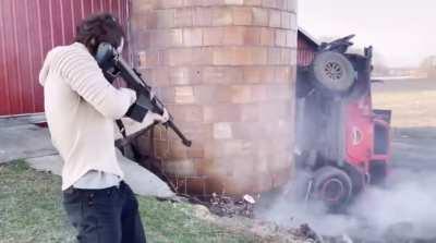 Redneck de-engineering a silo