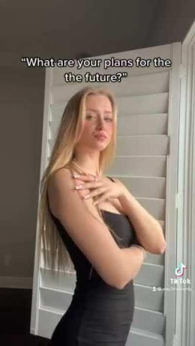 I know exactly what I want for the future :D