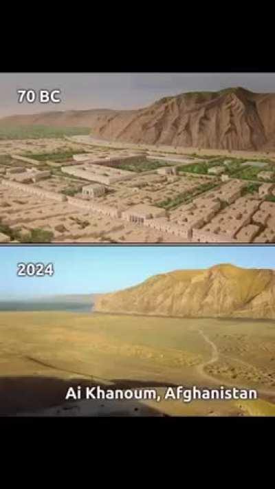 A reconstruction of ancient civilizations vs now