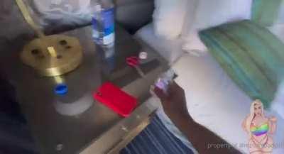 Oil Mz Dani up right before..