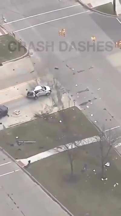 Crazy high speed chase