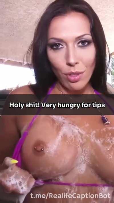 Found Your Wife At A Car Wash!