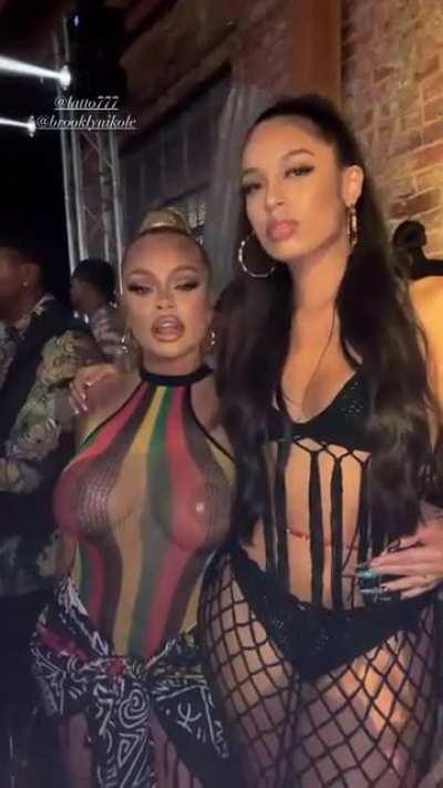 See thru Night out outfit