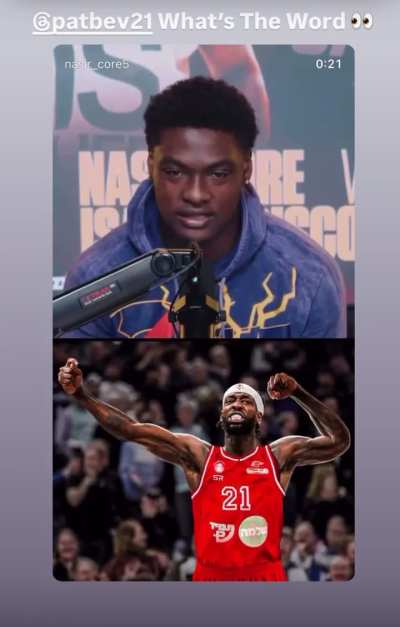 NAS CALLING OUT PATRICK BEVERLY AFTER ISAIAH BRISCOE DUB ‼️