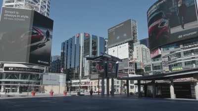 A surreal film showing the city in these weird times [sound up!]