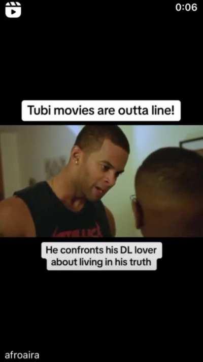 Bro it’s too early Tubi gotta be stopped