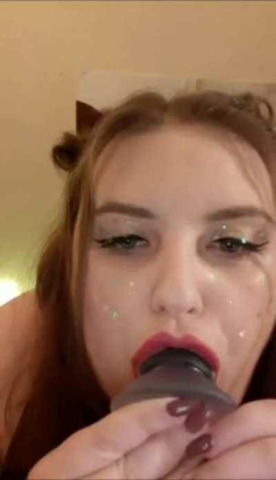 I made myself pretty for you 🥰 | throat practice 9/365