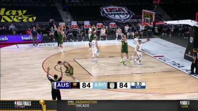 [Highlight] Mills hits the buzzer beating three to get the win for Australia