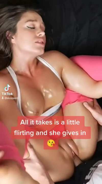 Soaked in Her Own Sibling's Cum